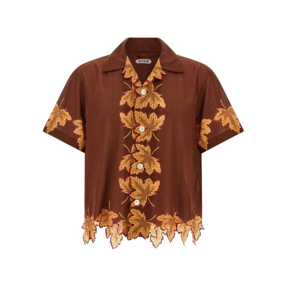 Bode Men's Harvest Floor Shirt